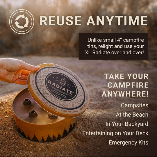 Radiate Campfire Original - Made in USA