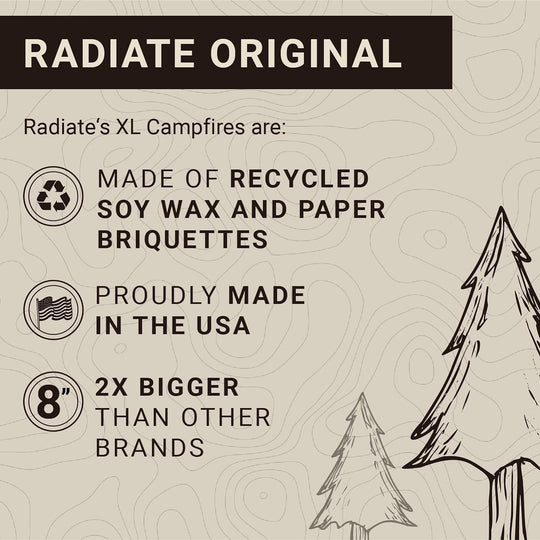 Radiate Campfire Original - Made in USA